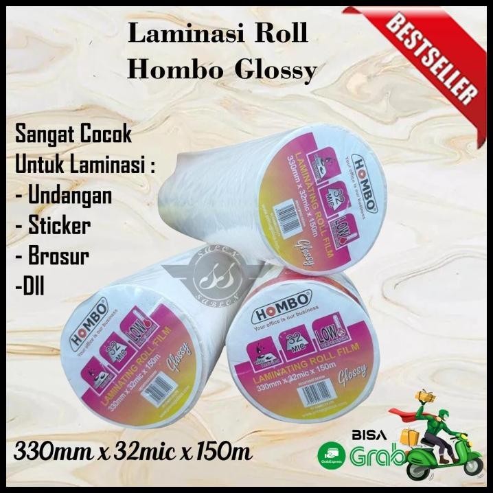

HOT DEAL PLASTIK LAMINATING ROLL GLOSSY HOMBO !!!!!!!