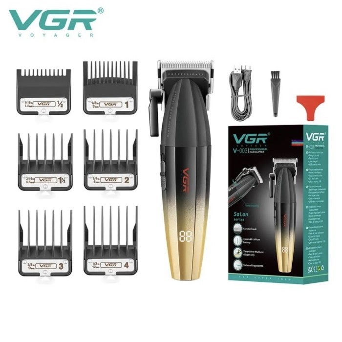 VGR HAIR CLIPPER V003 PROFESIONAL HAIR CLIPPER 9000 RPM VGR V 003