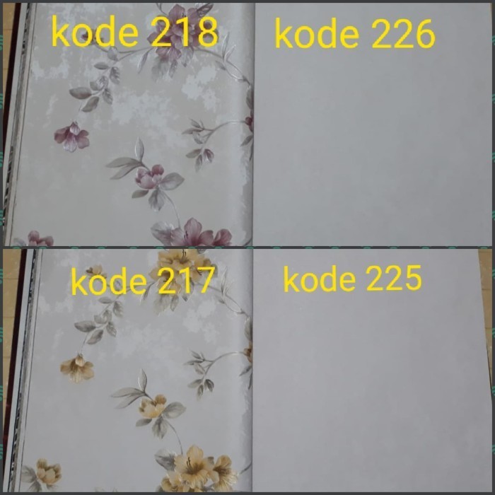 Wallr Dinding Vinyl Bunga/Wallr Dinding Bunga