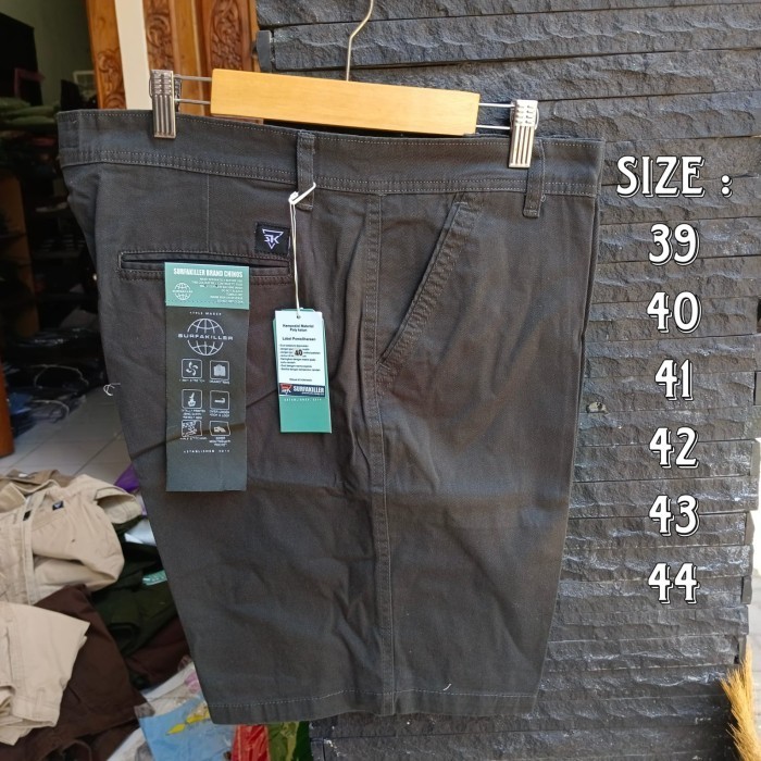 Hards Celana Pendek Kain Pria H&M Size Jumbo Big Size