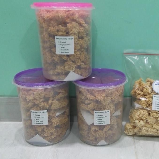 

RENGGINANG UNYIL ORIGINAL TERASI KEMASAN TOPLES KM