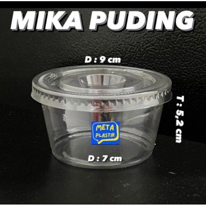 MIKA PUDING / KOTAK PUDING PUYO / CUP PUDING