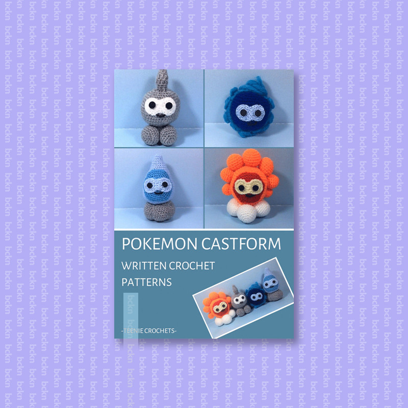 

Pokemon Castform Written Crochet Patterns - Teenie Crochets