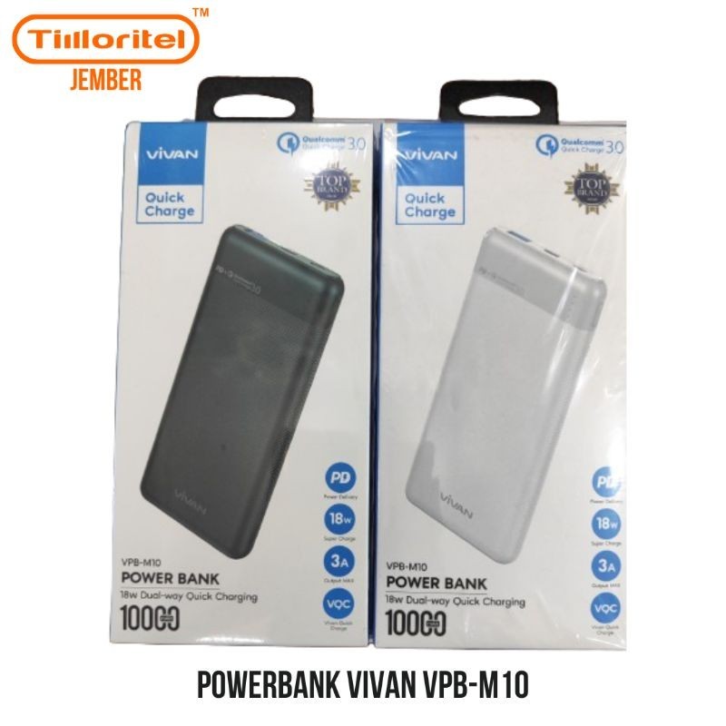 POWERBANK VIVAN VPB-M10 10000MAH