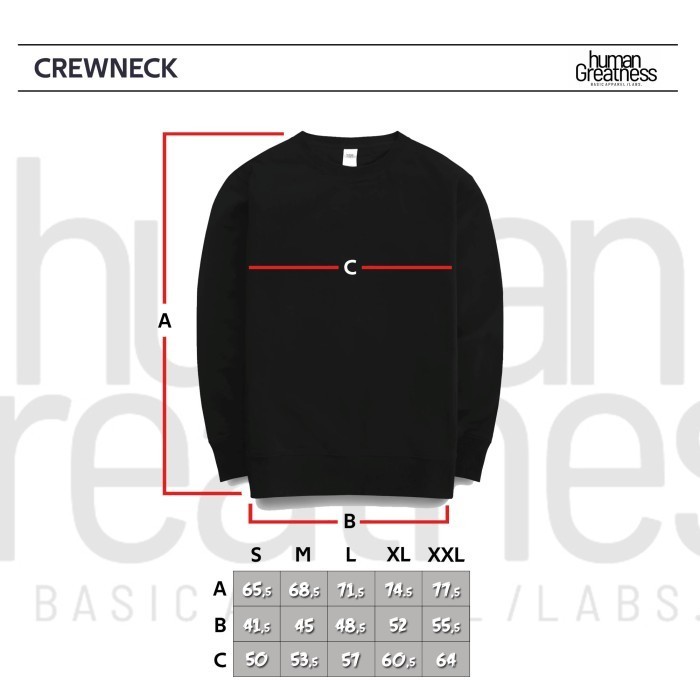 Human Greatness Crewneck White
