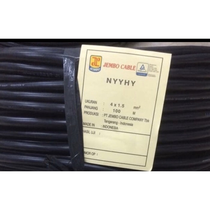 Kabel Jembo Nyyhy 4X1,5 4X1.5 4 X 1,5 4 X 1.5 Jembo 100M 100Meter
