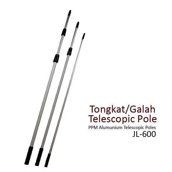Tongkat Telescopic Galah Ppm Alumunium Telescopic Poles Jl-600