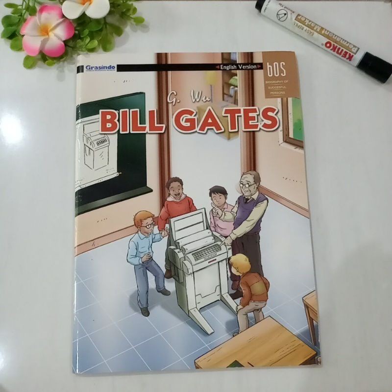 Komik Biografi orang sukses g wu English version preloved