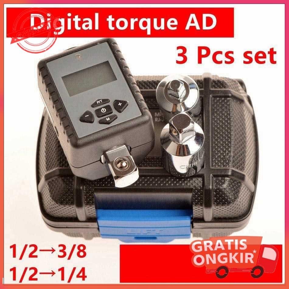 Digital Torque Adaptor Wrench 1/2 2-200Nm Ban Mobil - MT2-200Nm