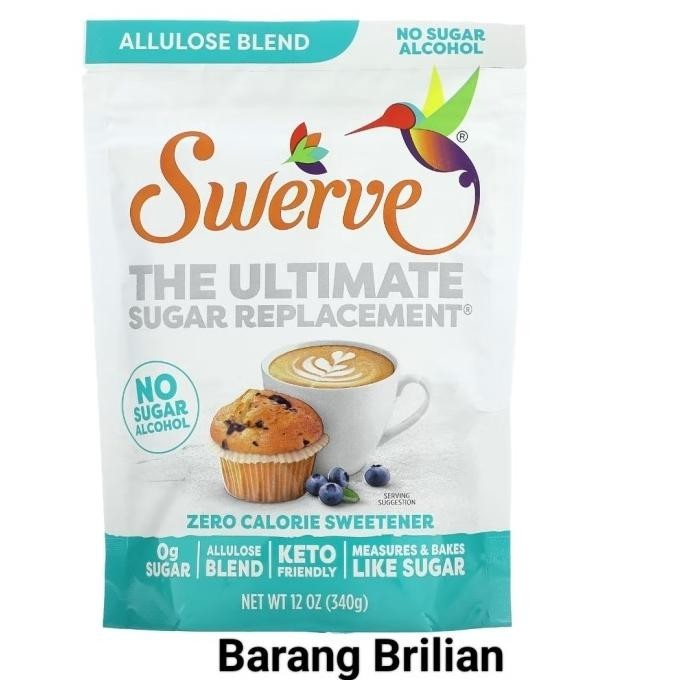 

Swerve The Ultimate Sugar Replacement Allulose Blend 340 Gram