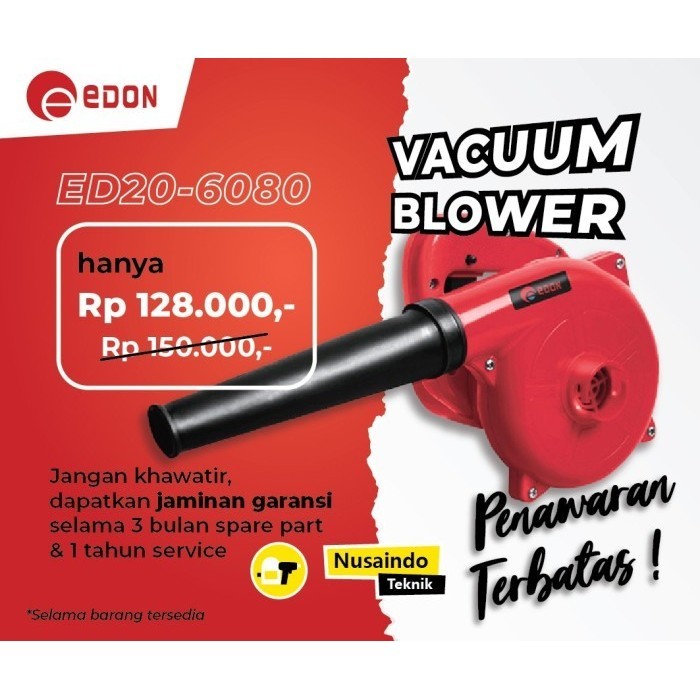Blower Keong Mini Edon Ed20 6080 Blower Elektrik Pengering Elektrik