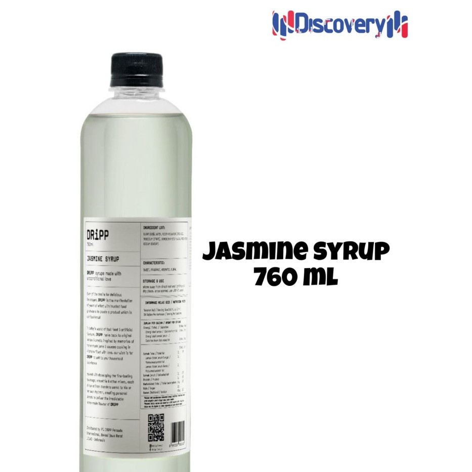 

DRiPP Syrup - Syrup Jasmine / Melati 760 ml