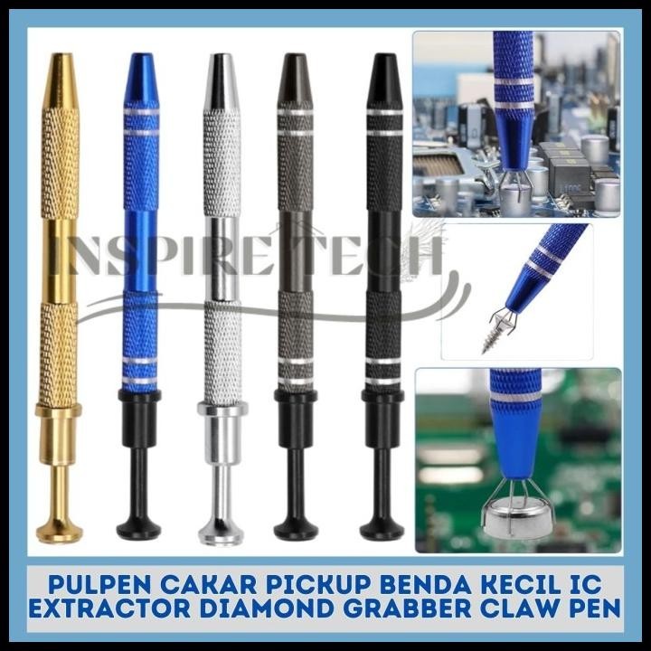 

TERMURAH PULPEN CAKAR PICKUP BENDA KECIL IC EXTRACTOR DIAMOND GRABBER CLAW PEN !!