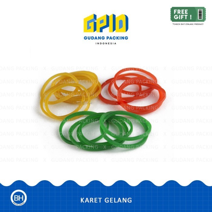 

Karet Gelang Super Besar / Kecil Warna Merah / Kuning / Hijau 1Kg