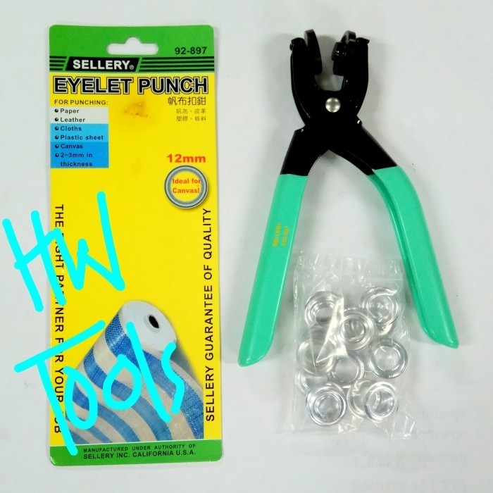 

Tang Mata Ayam / Eyelet Punch 12 Mm Sellery 92-897