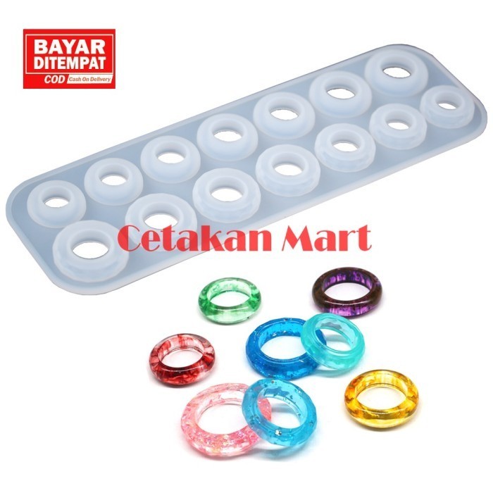 

Cm Cetakan Resin Craft Cincin Multi Ukuran 14 Cav Silikon