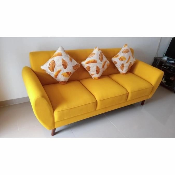 Cod  Sofa Ruang Tamu Minimalis 3 Dudukan Packing Aman Killingsidein