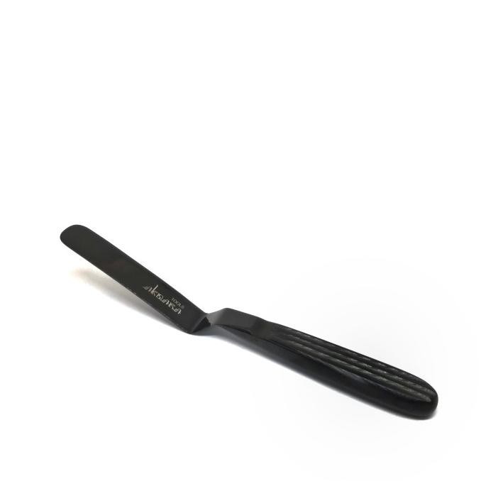 Aksara Offset Spatula Black/Kitchen Spatula/Small Spatula/Palette