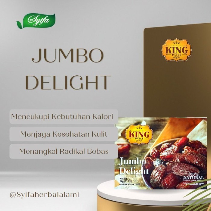 

Kurma Medjol Palestin Jumbo Delight 2kg - KING DATES
