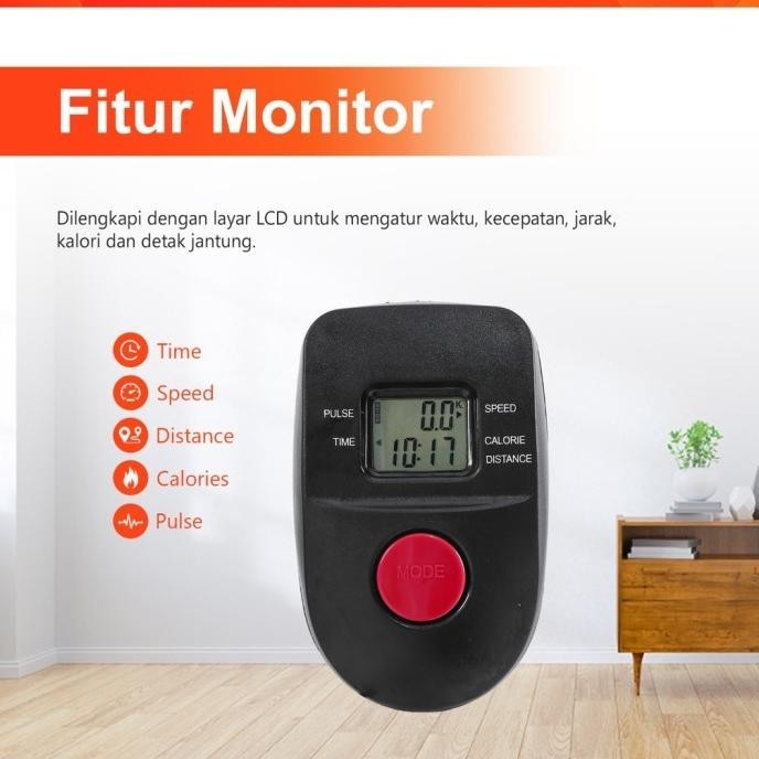 Sepeda Statis Orbitrack Fan Bike Twen Fb3 Fb31 Fb32 Fb32S - Platinum Desameri