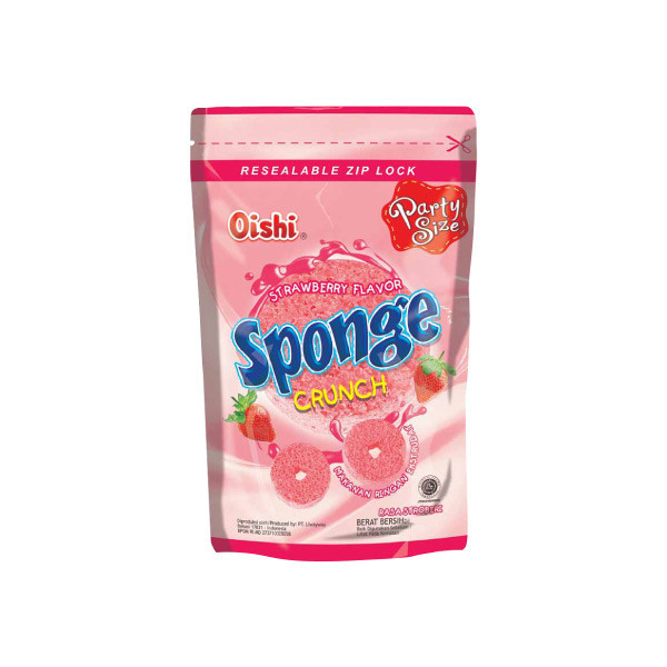 

OISHI SPONGE CRUNCH STRAWBERRY 100 GR