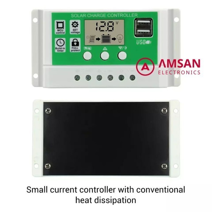 Scc Pwm 10A 20A 30A Controler Lithium