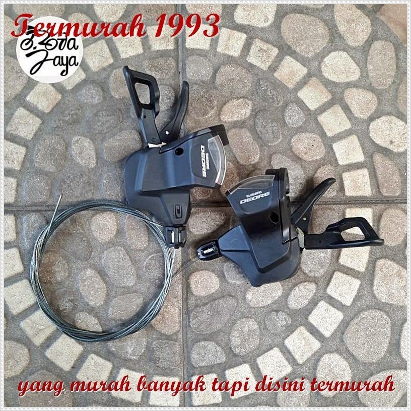 SHIFTER SHIMANO DEORE M6000 3 x 10 Speed Sparepart Sepeda Termurah