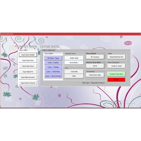 software aplikasi excel sekolah