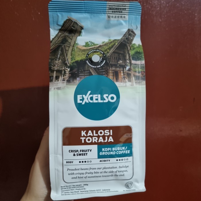 

Kopi Excelso Kalosi Toraja Bubuk 200 Gram