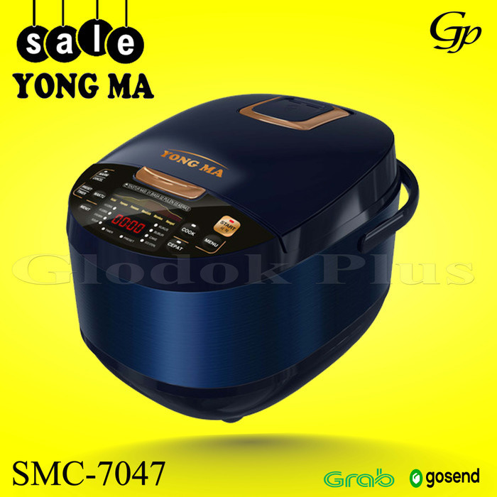 Yong Ma Smc 7047 Magic Com Digital Rice Cooker 2 Liter Smc7047 Yongma