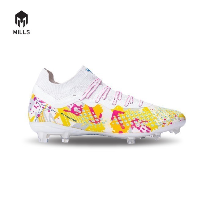 MILLS Sepatu Sepakbola TRITON Deisler 1.1 Elite FG WhtD/R.Blue 9301201