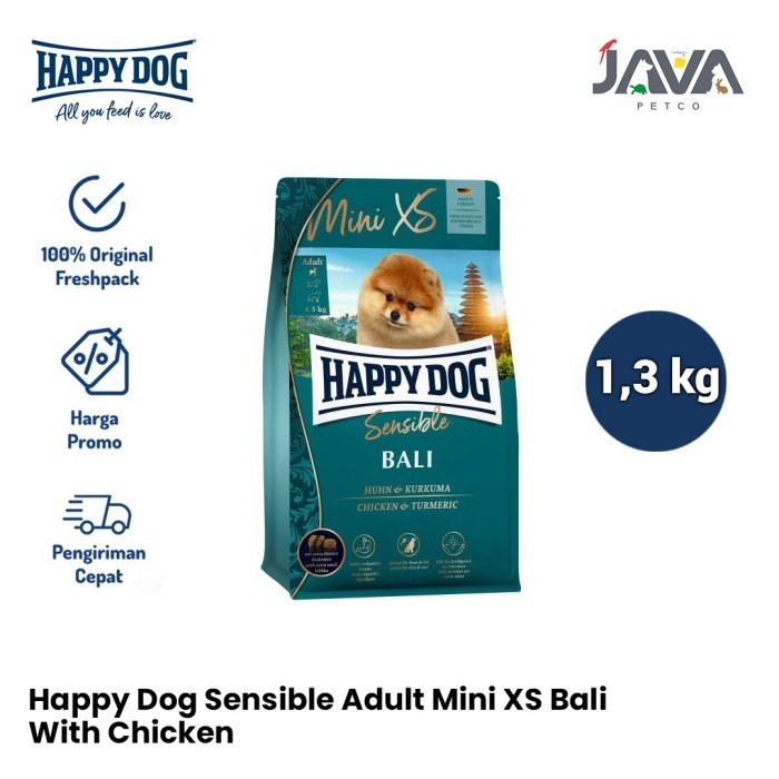 Happy Dog Supreme Mini Xs Bali 1.3 Kg