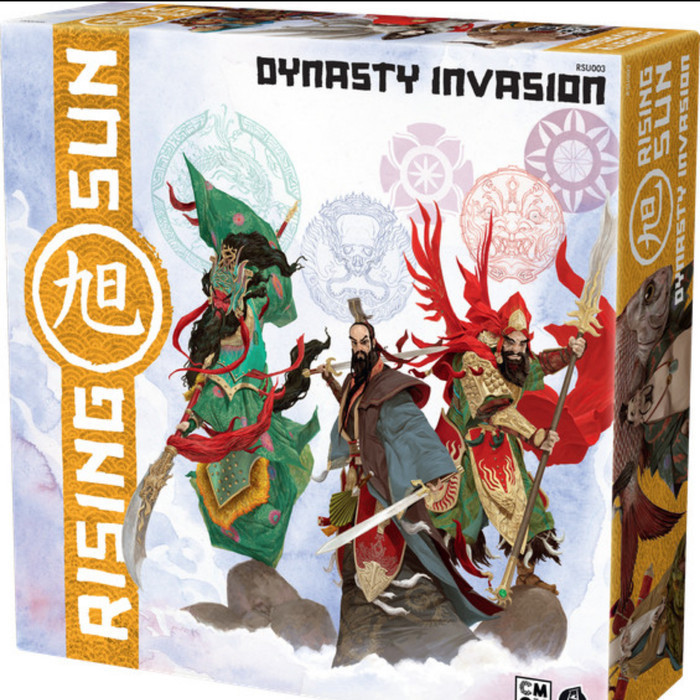 Rising Sun Dynasty Invasion Board Game Expansion Original