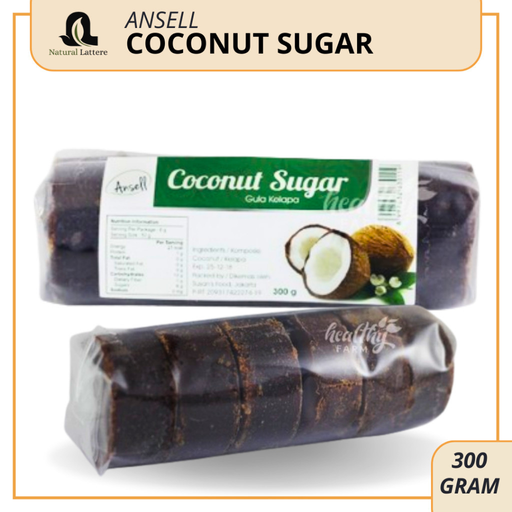 

Ansell Gula Jawa Batok Kelapa Coconut Palm Sugar Kelapa 300g