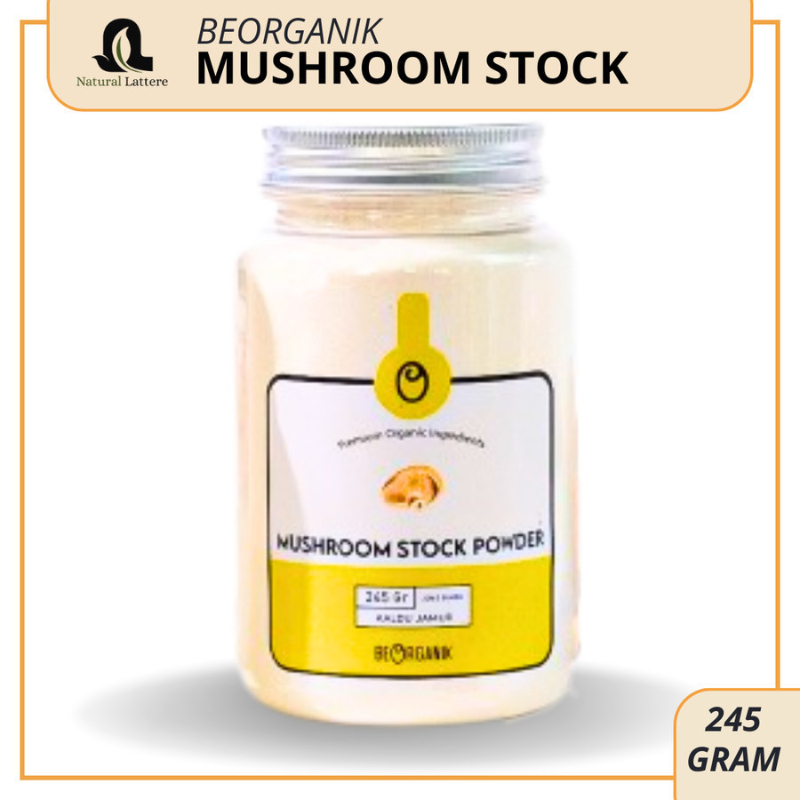 

Beorganik Kaldu Jamur / Mushroom Stock Powder