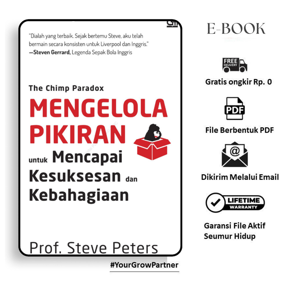 

120. THE CHIMP PARADOX MENGELOLA PIKIRAN UNTUK MENCAPAI KESUKSESAN DAN KEBAHAGIAAN - [-]