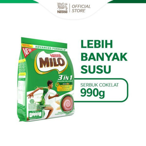 

Dijual MILO 3in1 990 gr Murah