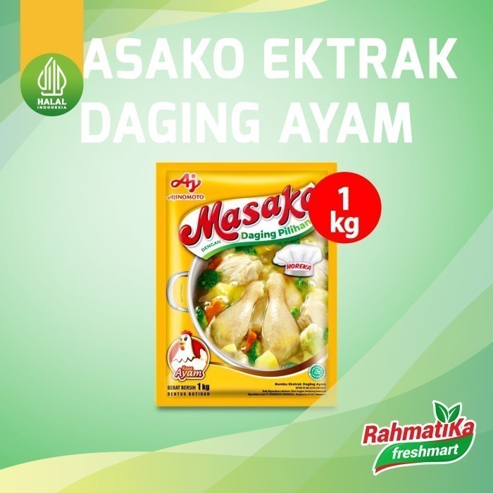 

Masako Bumbu Ekstrak Daging Ayam 1 Kg