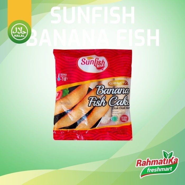 

Sunfish Banana Fish Cake / Otak-Otak Ikan 500 gr (Frozen Food)