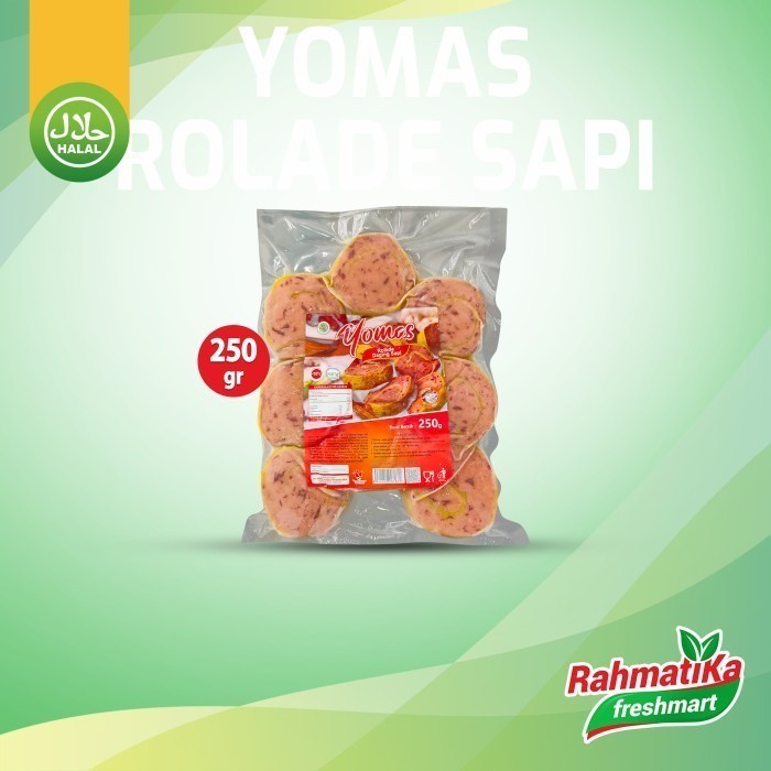 

Yomas Rolade Daging Sapi 250 gram (Frozen)