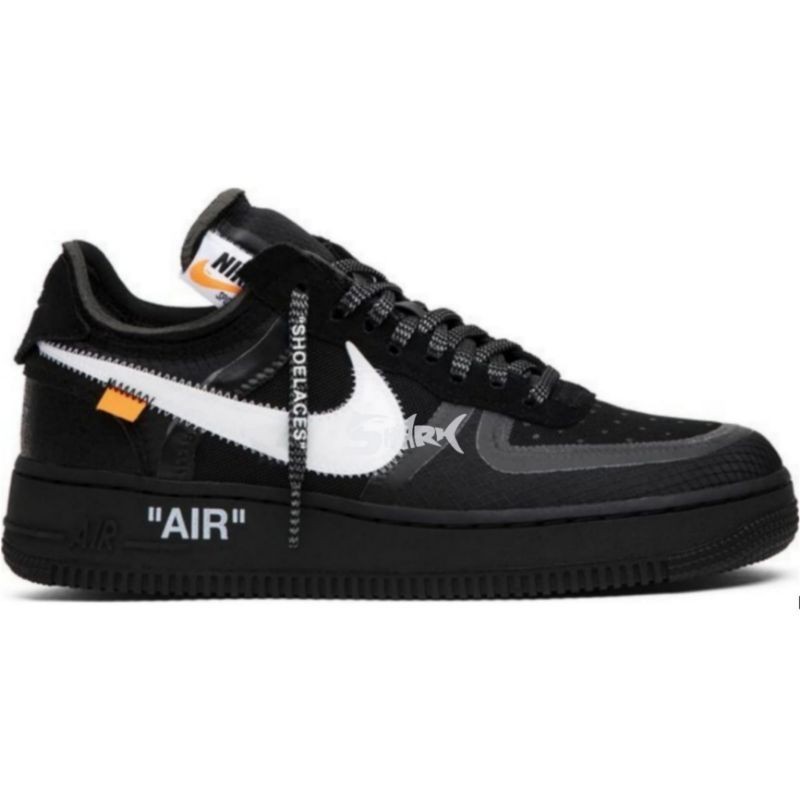 Off White x Air Force 1 Low "Black White" 100% Authentic