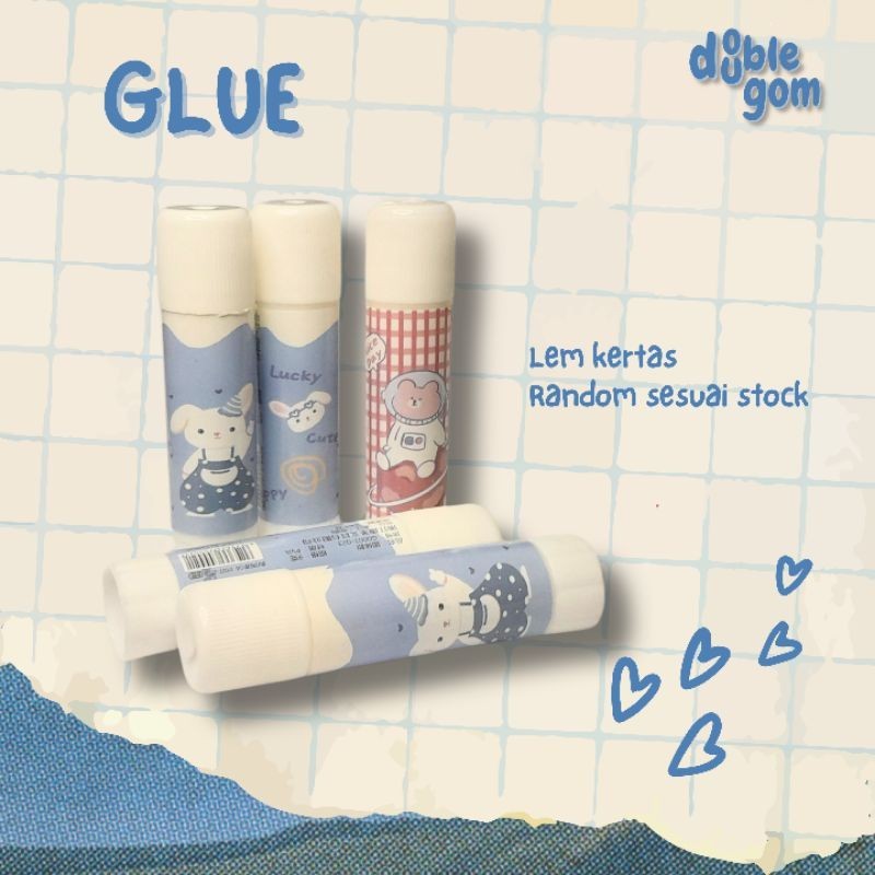 

Double Gom - Lem Kertas Perekat Scrapbook Journaling