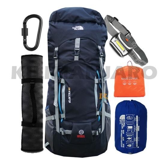 Paket Camping Hemat - Tas Gunung 60L - Carrier 60 L + Sb Matras