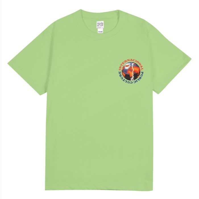 Public Culture - Internacional Tee - Apple Green