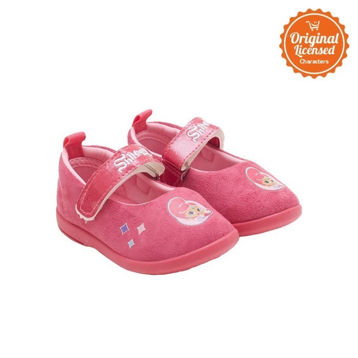 Shimmer and Shine Baby Girl Soft Shoes Fuchsia