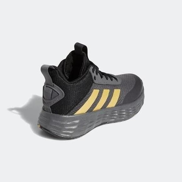 Promo Sepatu Basket Adidas Own The Game 2.0 Grey/Gold Original Jayasangat