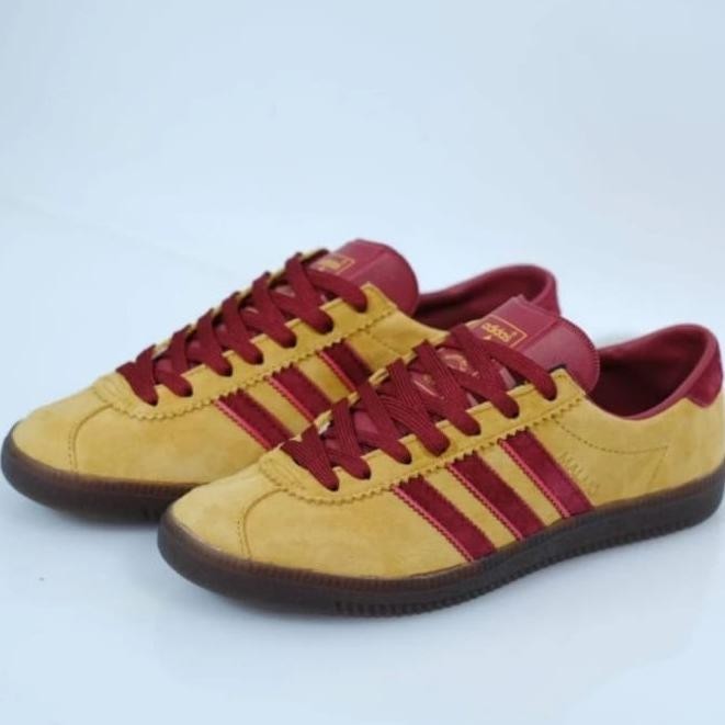 Sepatu Adidas Malmo Brown Red Original Bnib  Duapuluhlinee