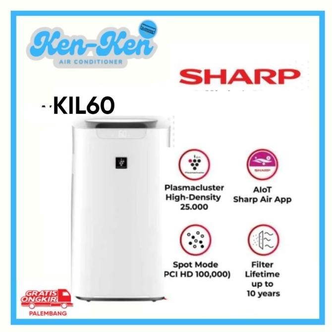 Air Purifier & Humidifier Sharp Kil60 Air Purifier Sharp Pelembab Jenardian465