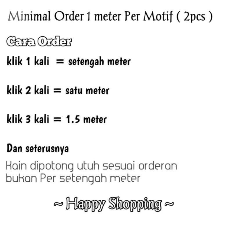 Original Kain Katun Rayon Viscose Premium Motif Salur Ukuran 1Cm Terbaru Kekinian Meteran Bahan Berm