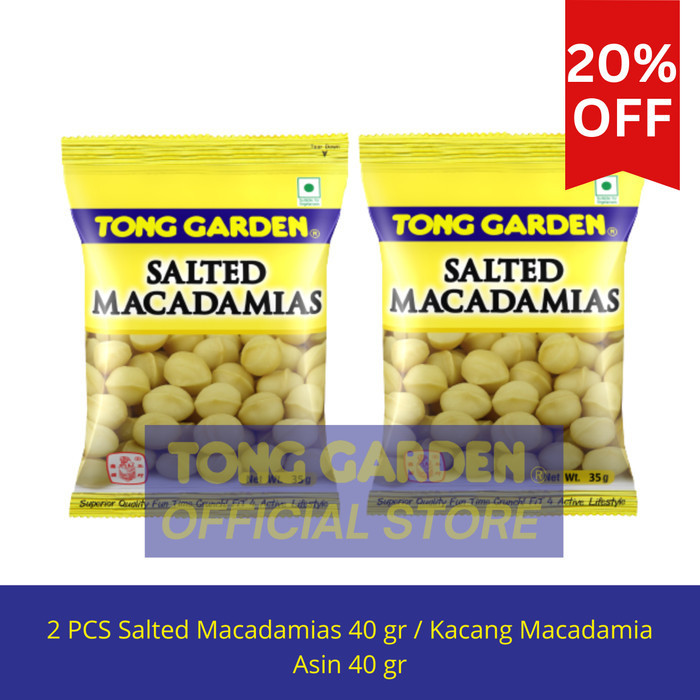 

Tong Garden Kacang Macadaa Asin 35 Gr Spesial Bundle 2